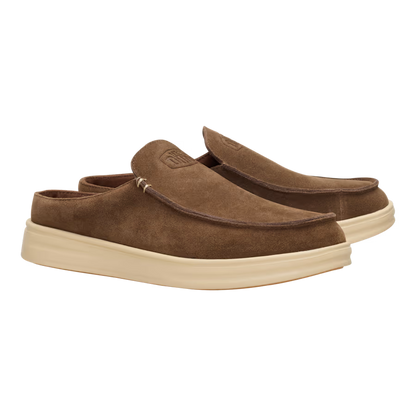 Suede Leather Minimalist Mule
