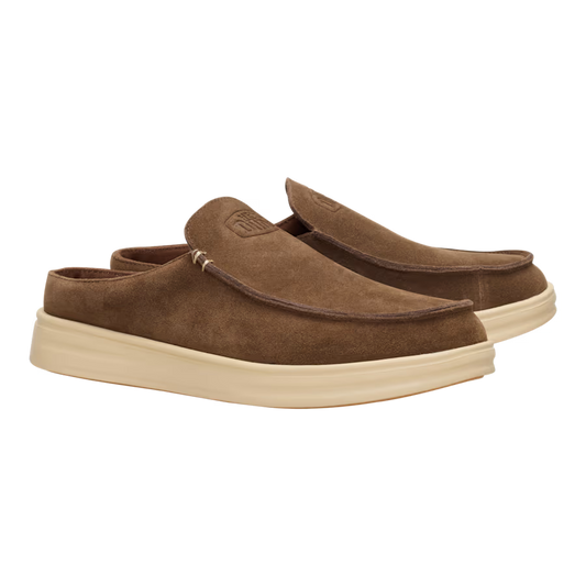 Suede Leather Minimalist Mule