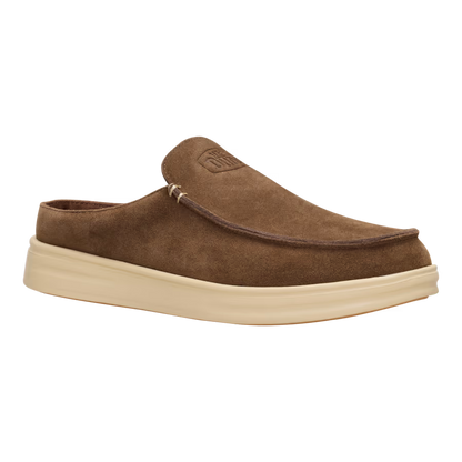 Suede Leather Minimalist Mule