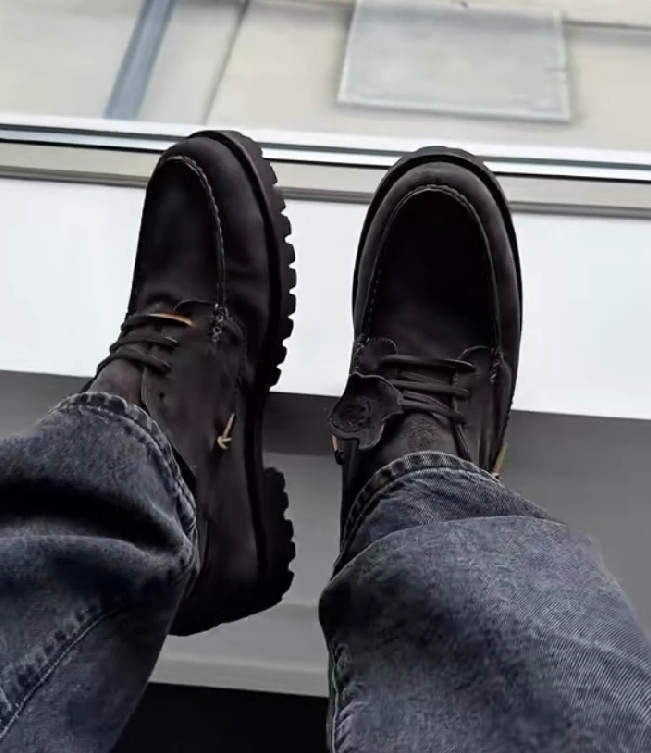 Premium Rugged Suede Comfort Casual Moccasin Shoes