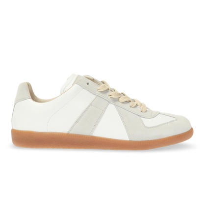 Classic Leather & Suede German Army Trainer Sneakers