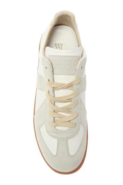Classic Leather & Suede German Army Trainer Sneakers