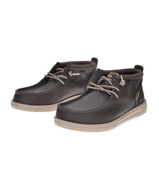 Full Grain Leather Vintage Minimalist Handcrafted Mid-Top Loafers