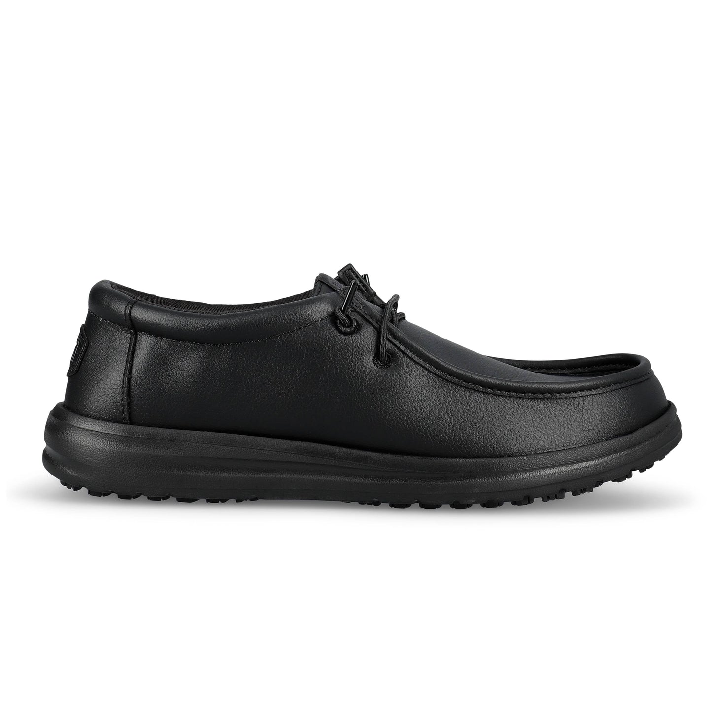 Black Wally Work Shoes