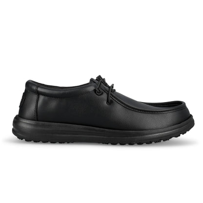 Black Wally Work Shoes