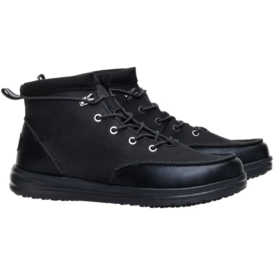 Black Bradley Work Boots