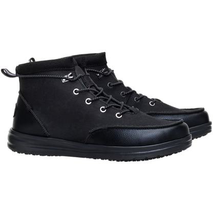 Black Bradley Work Boots