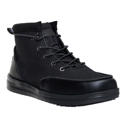 Black Bradley Work Boots