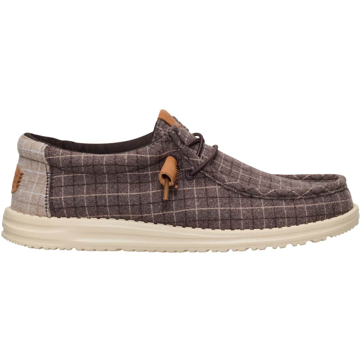 Wally Plaid Corduroy Casual Shoes