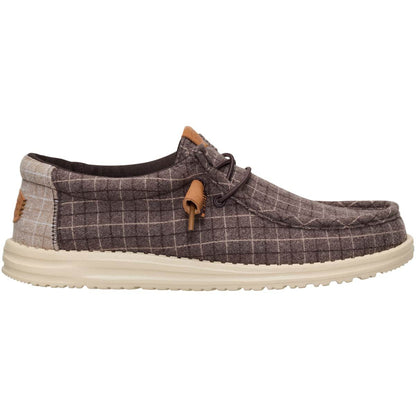 Wally Plaid Corduroy Casual Shoes
