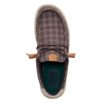 Wally Plaid Corduroy Casual Shoes