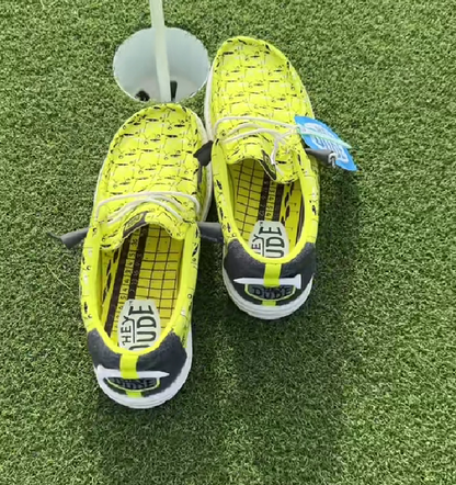 Golf Print Breathable Casual Loafers