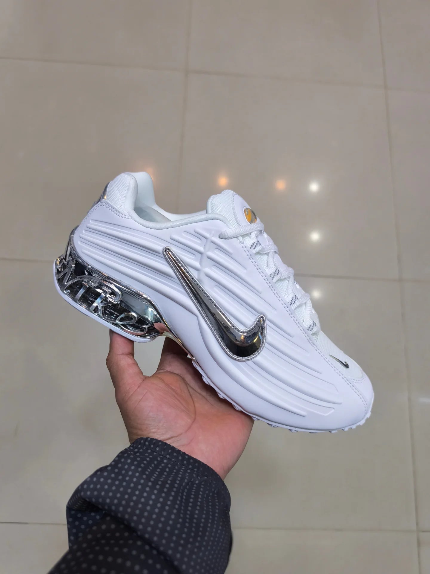 Air Max Plateado