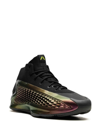 Honeycomb TPU & Knit Basketball Sneakers