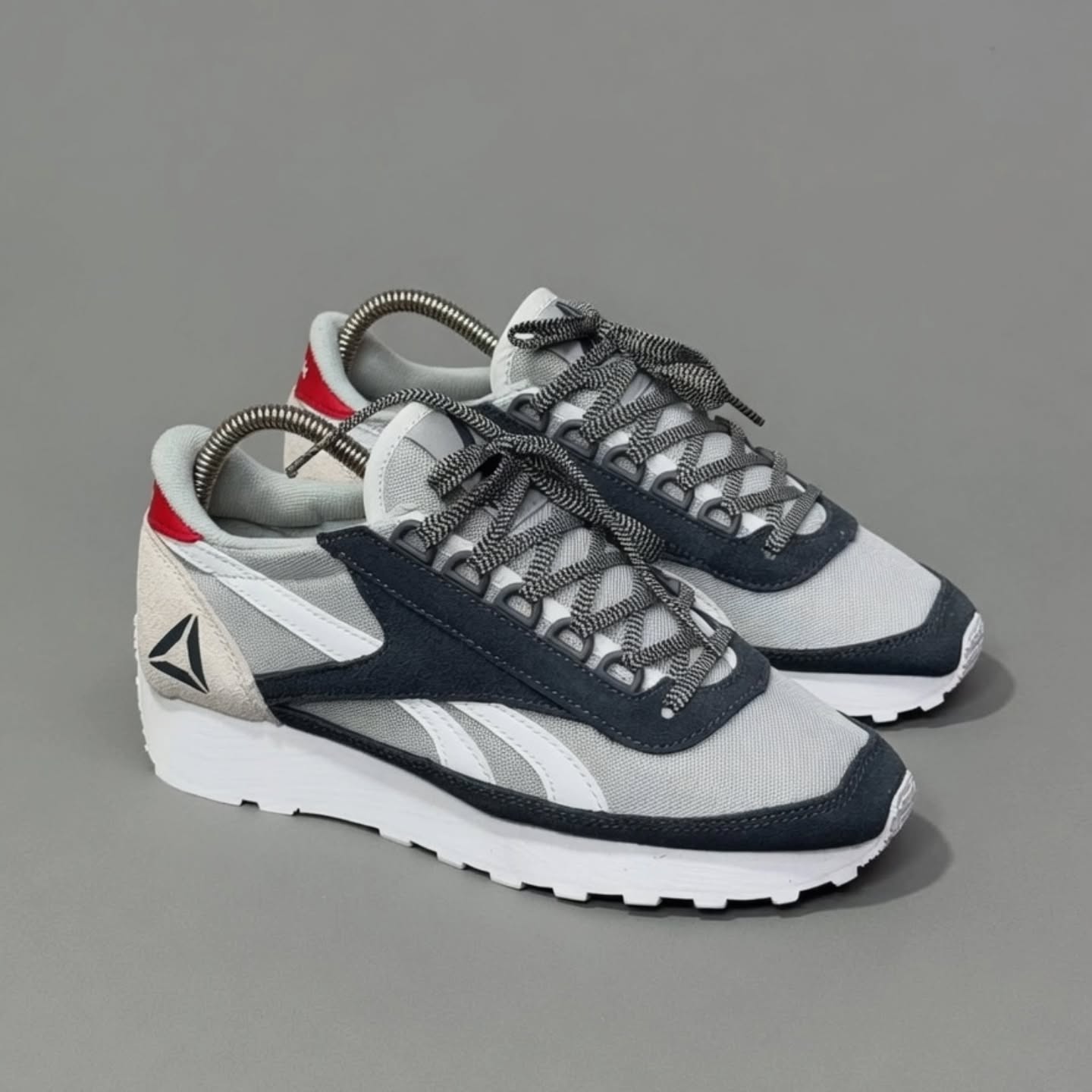 Vintage Mesh & Suede Retro Running Sneakers