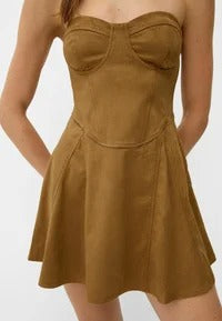 Corset Bustier Mini Dress