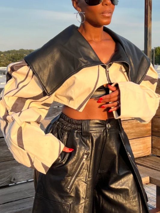 Short Biker Jacket
