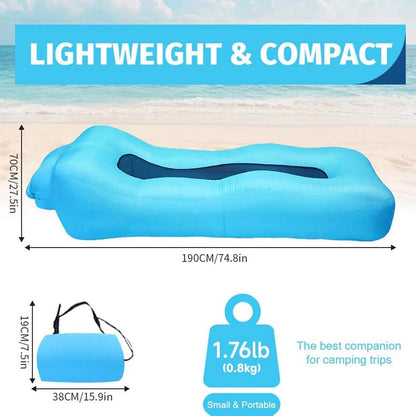 Lightweight Camping Mattress with 3-Second Inflation (200kg Weight Capacity & Water-Resistant)