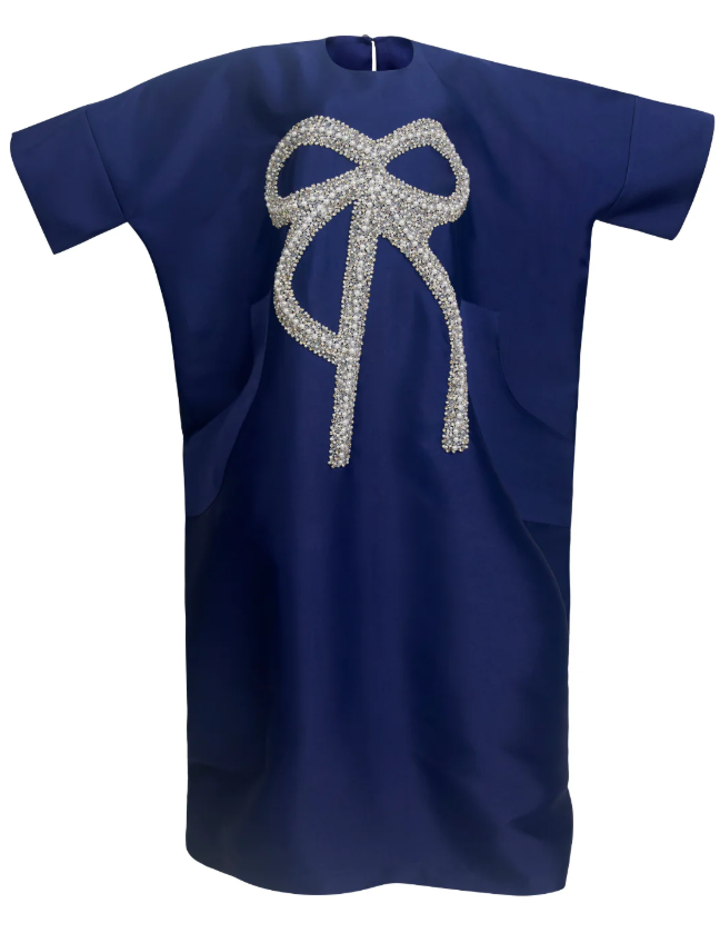 Fab Pearl Bow Dress