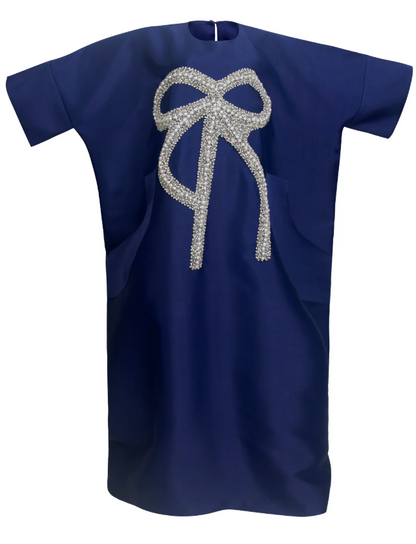 Fab Pearl Bow Dress