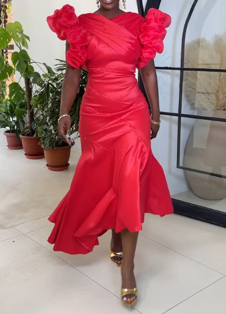 Demure Dazzle Gown