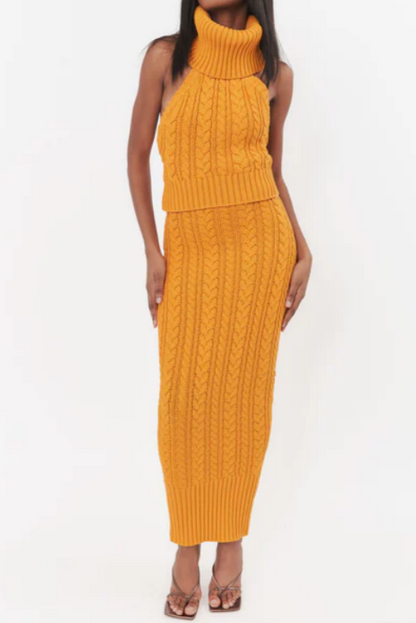 Fab Knit Skirt Set