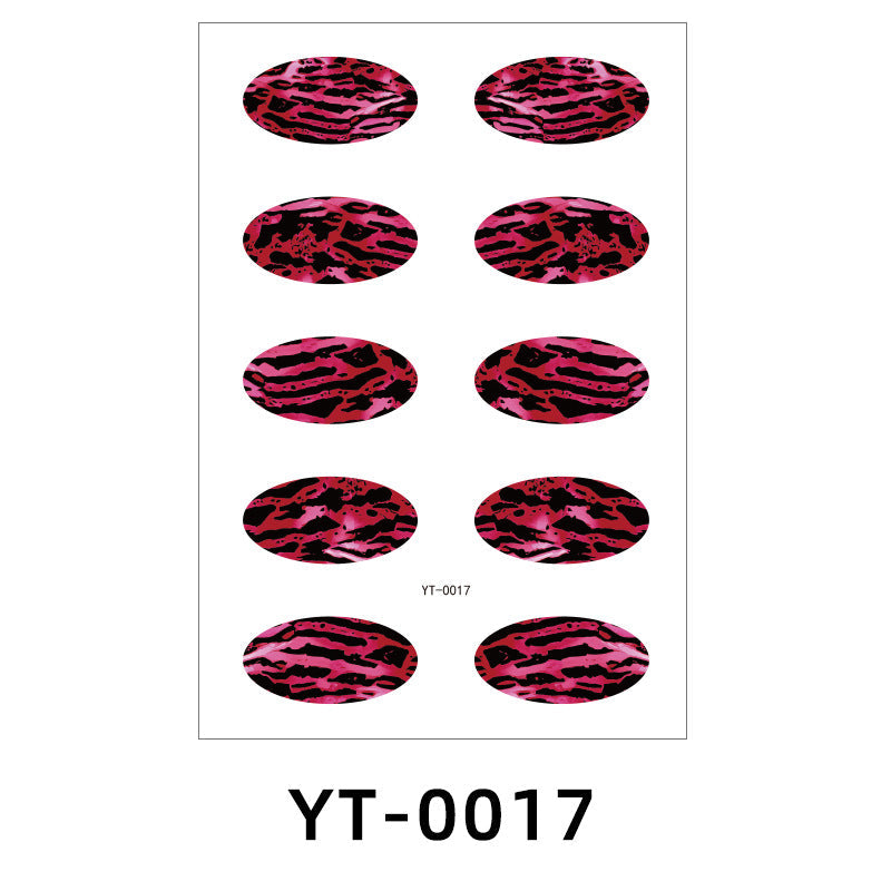 Party Eye Makeup Waterproof Sweat-proof Eye Shadow Stickers