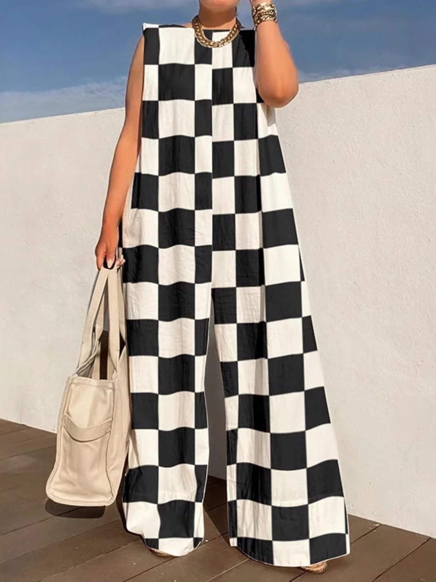 Dazzle Colorblock Jumpsuit
